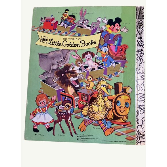 Vintage Little Golden Book The Three Bears Classic Childrens Storybook 69 Cent E - Picture 9 of 10